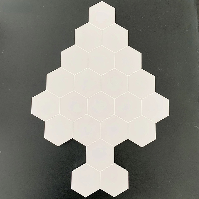 DIY Creative Geometry Assembly Touch Sensitive Modular Quantum Lamp Hexagonal Wall LED Night Light
