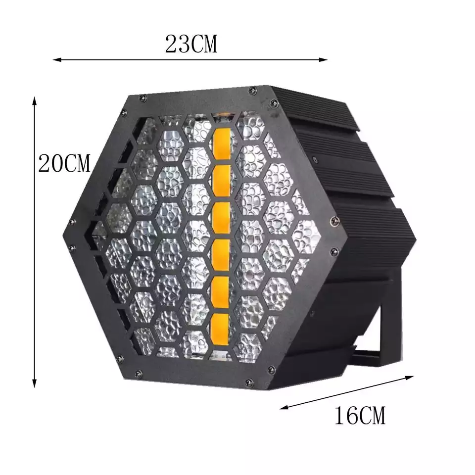 Hot Selling LED RGBW Hexagon Matrix Lighting Tube Beam Stage Light for DJ Disco Wedding