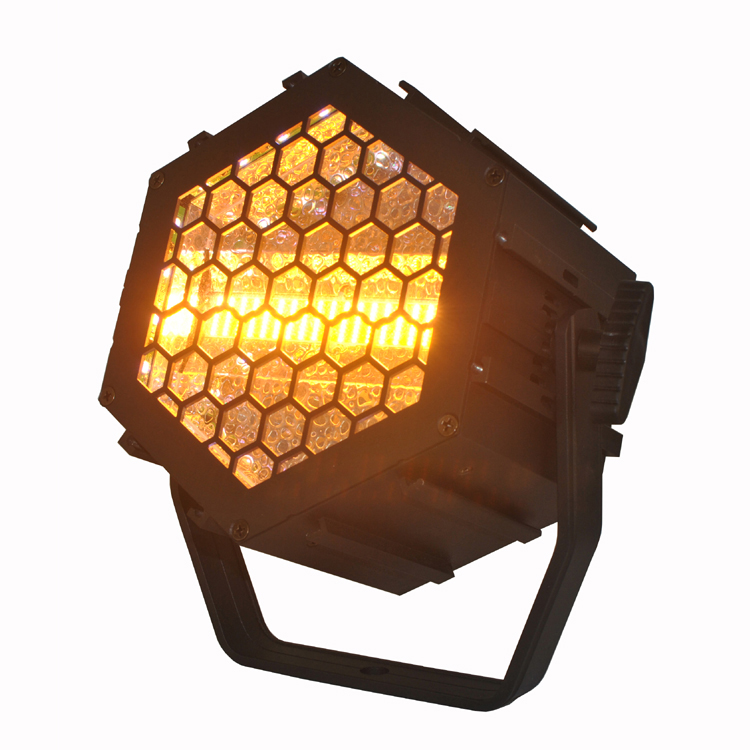 Colorful flood light details