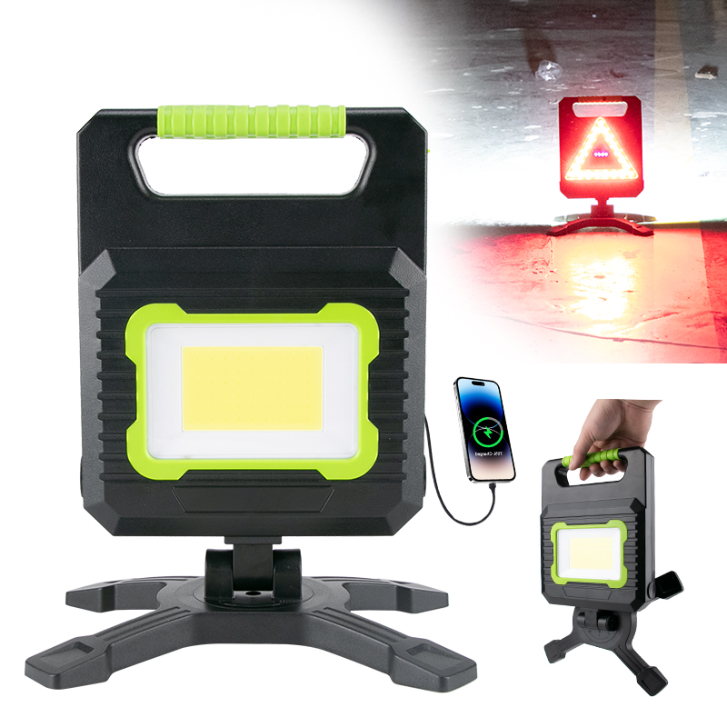 4400mAh Rechargeable, Magnetic, Underhood Work Light with Hooks for Car Repairing, Job Site, Garage, Workshop, Emergency