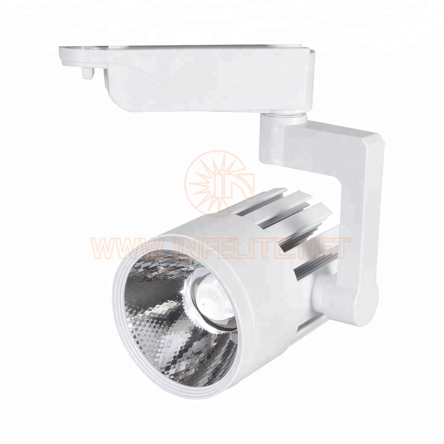 IN-TL117 High Power Museum Lobby Hotel Store Windows Showroom Hall Spotlight 20W 30W 40W 50W COB LED Track Light Lamp Fixture
