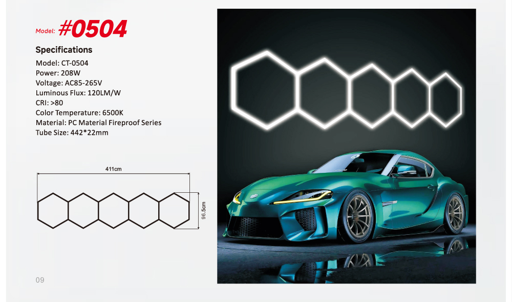 Hexagon Light View 9