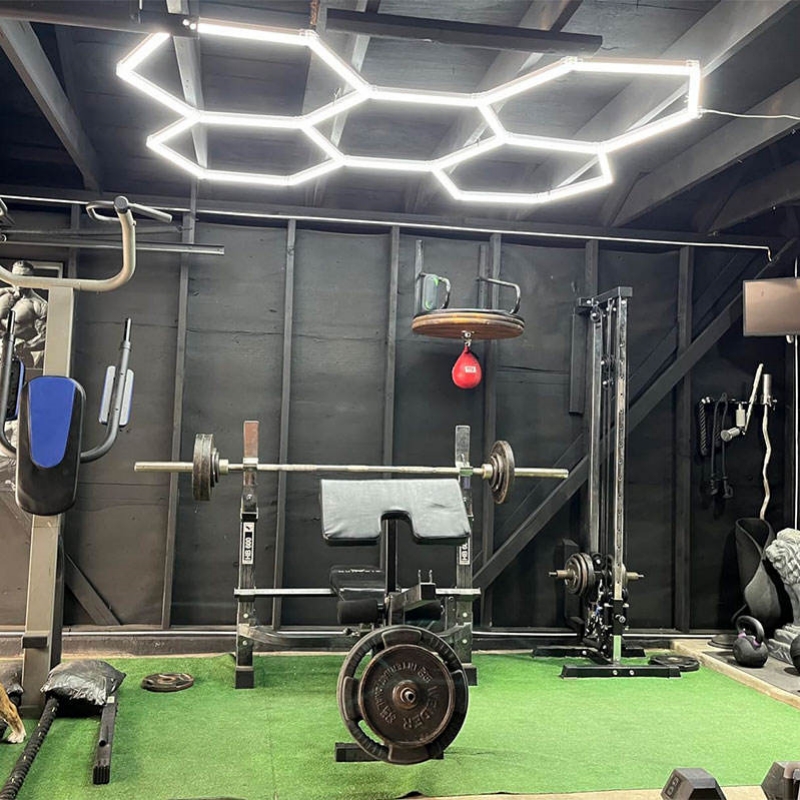 Led Light for Garage Octagon Garage Lights Hexagon Hanging Light