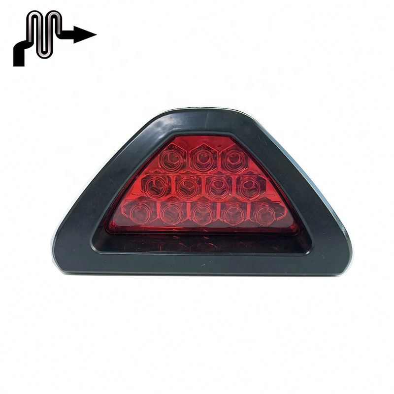 12 LED Triangle Rear Tail Brake Stop Light for Car Motorcycle