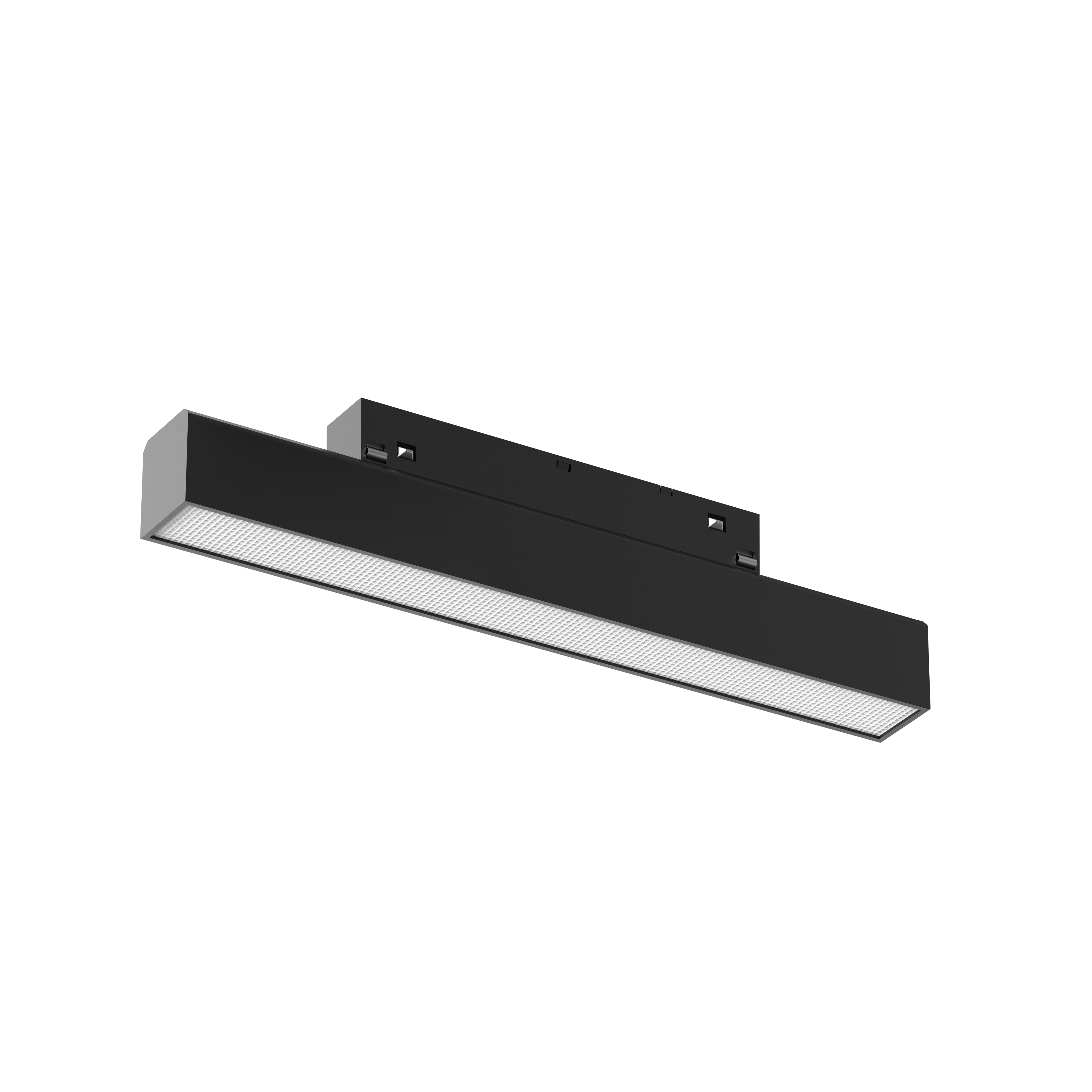 Modern LED Track Light System, 8W 16W Adjustable COB Rail Light for Living Room and Showroom Decor