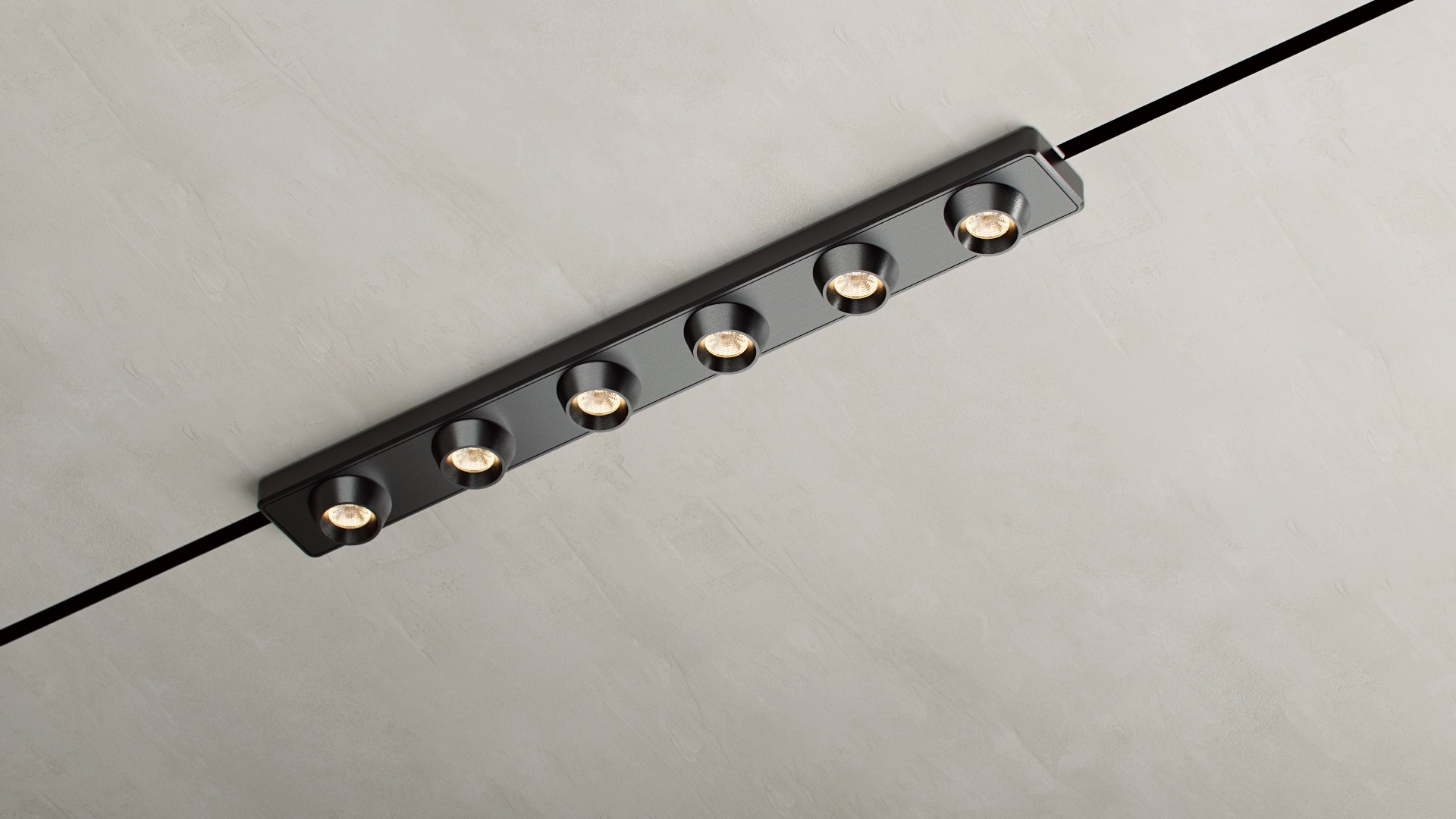 Track light system 5MM DC24v Slim lighting LED track light for showroom LED spotlight Small downlight Anti-glare LED downlight