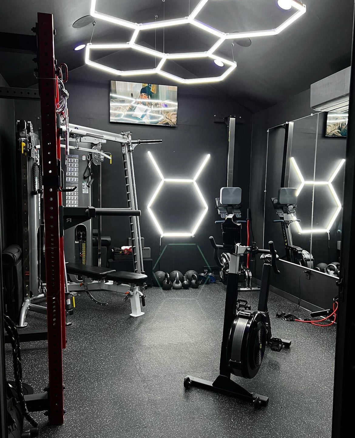 Led Light for Garage Octagon Garage Lights Hexagon Hanging Light
