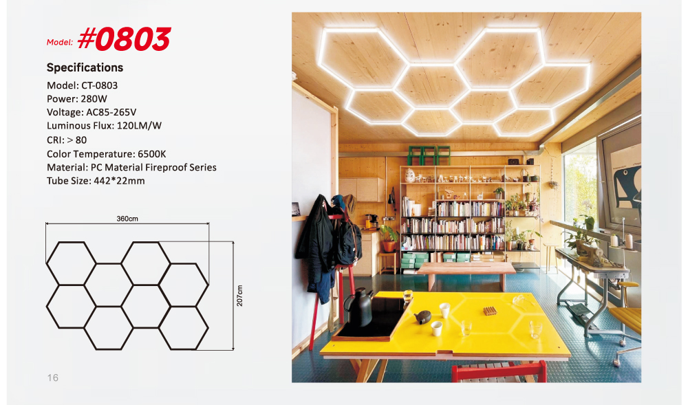 Hexagon Light View 16
