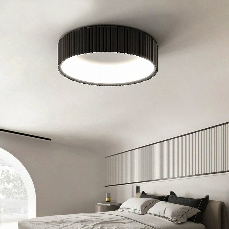 Modern Minimalist Square Acrylic LED Ceiling Light 50W Surface Mounted with Switch for Hotel Bedroom and Home Decor