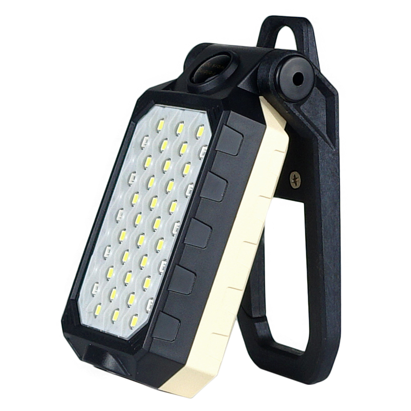 COB Portable Fold Work Light Led Folding Rechargeable Working Lamp for Camping Car Repair With Magnet and Hook