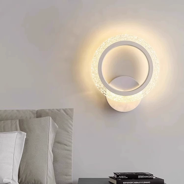 Triangle Decorative Led Wall Light Indoor Room Lighting Modern Simple Tricolor Led Wall Lamp