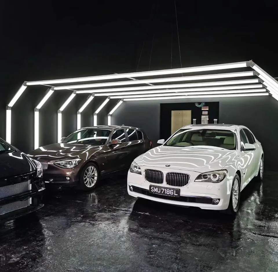 Customized Garage Led Hexagon Light New High Quality Led Tube Light Tunnel Light