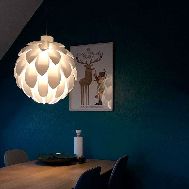 Nordic Petal Pinecone Lamp Hotel Kitchen Dining Room Bar Modern Led Pendant Lights for Girls Room