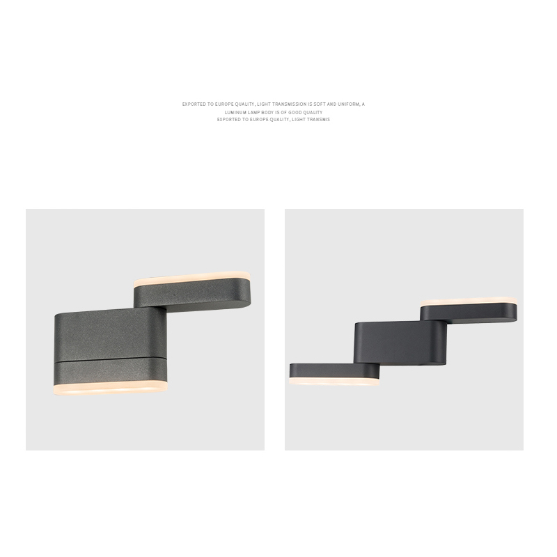 Post-modern Creative Art Swivel Wall Wash Lamp Indoor And Outdoor Waterproof Wall Lamp Led Wall Lamps For Garden