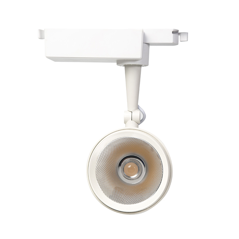 Wiscoon 48V Low Voltage Dimmable Magnet Track Spotlight Lighting System Magnetic LED Wall Track Light for Showroom Shop Lighting