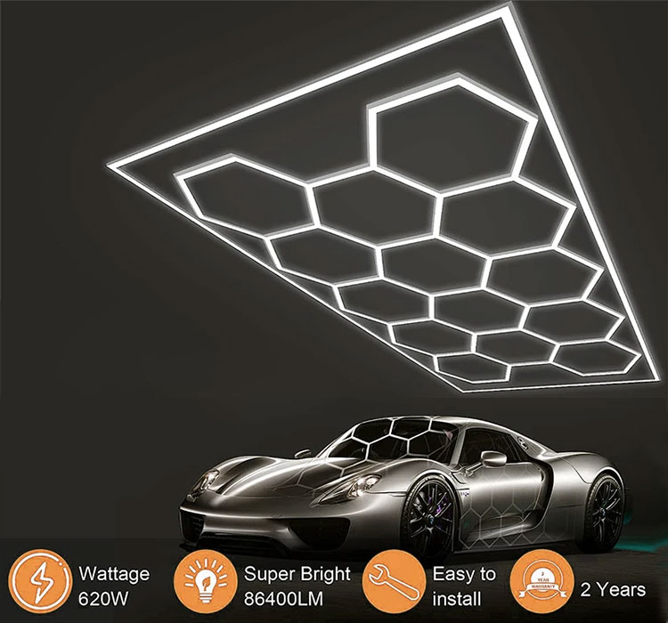 Hexagon LED Light