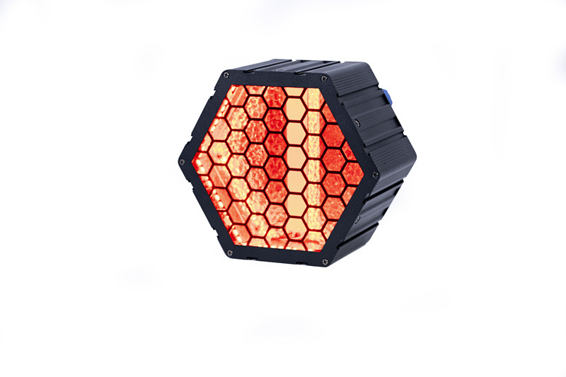 High Quality 250W LED Single Retro Light Hexagonal Honeycomb COB Stage Light RGBW Vintage Effect Light Bar Club Disco DMX512