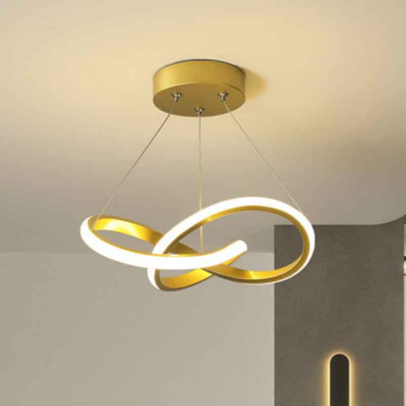 Modern Minimalist Irregular Led Pendant Lamp Creative Small Pendant Light for Entryway, Corridor, and Balcony Simple Chandelier
