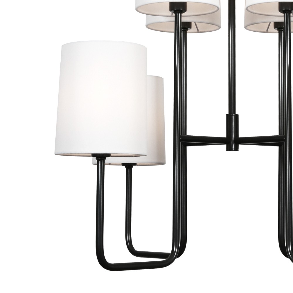 Factory price Nordic Unique Geometric Metal Ceiling Lamp Modern Brass fabric Pendant Light for Living Room Dining Room Bathroom