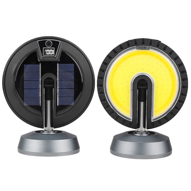 Multifunction Handheld Super Bright P50 LED Emergency Camping Light Stretched Tripod Big Magnet COB Work Light DC Power Supply