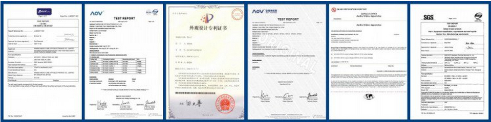 Certificates