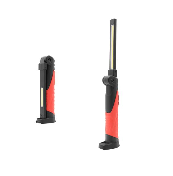 New Folding Emergency Car Inspection Spot LED Working Lighting 650 Lumen Bright Waterproof Handle Portable Work Lamp Rechargeable COB Work Light