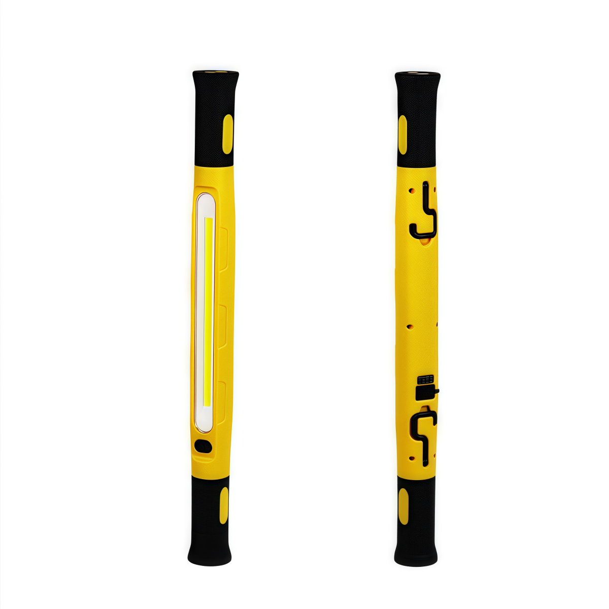 Rechargeable 10W COB LED Underhood Work Light Magnetic Bar Lamp with Hook Inspection Torch 950LM for Automotive Garage Repair