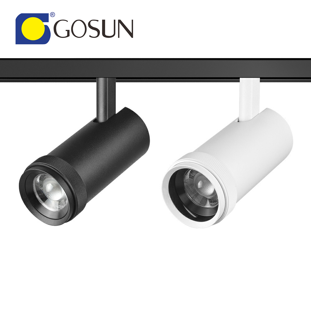 Office Showroom Aluminum 15W 48V 3000k-5700k Tunnable TUYA Control Wifi Zigbee Zoomable Led Magnetic Track Light