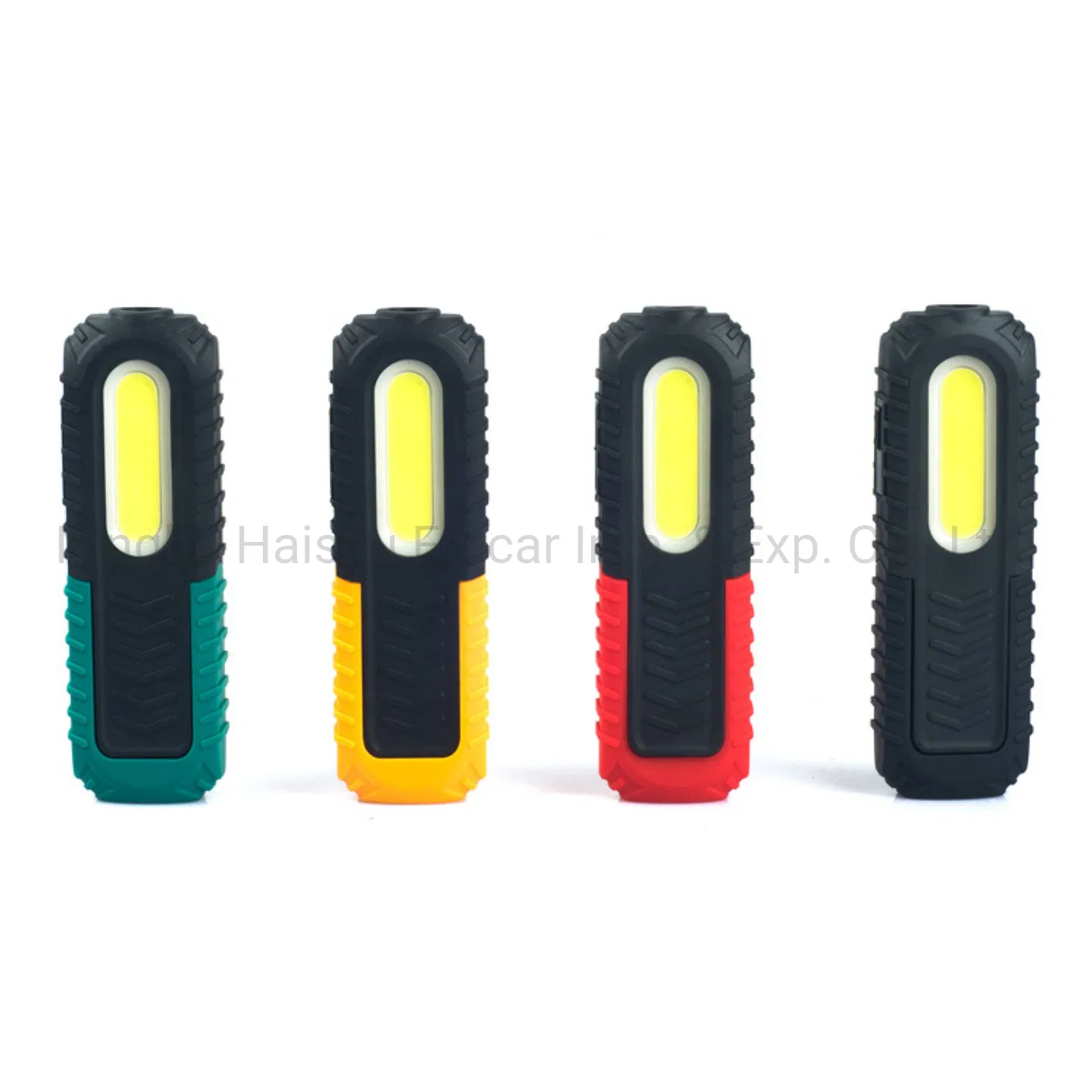 Portable Rubber Cover COB Work Lamp 180 Degree Rotatable LED Working Lamp with Strong Magnet USB Cable Battery Indication Inspection LED Work Light
