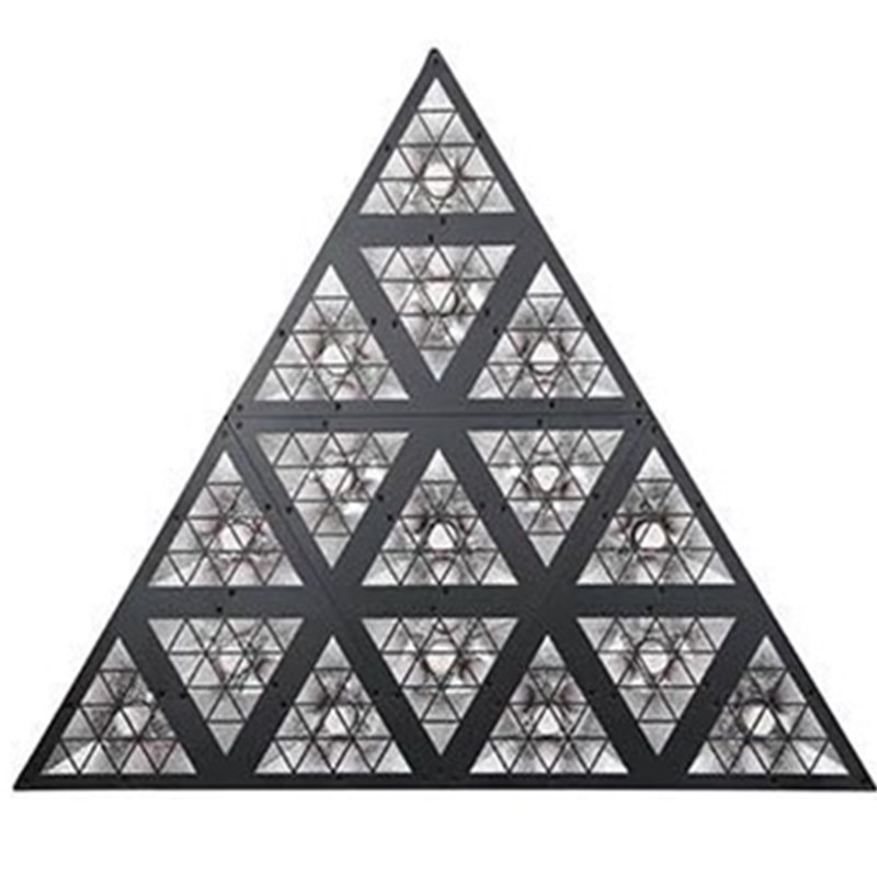 LED Light Source Triangle Effect RGB Matrix Wash Lighting Suitable for TV Studios and Photography