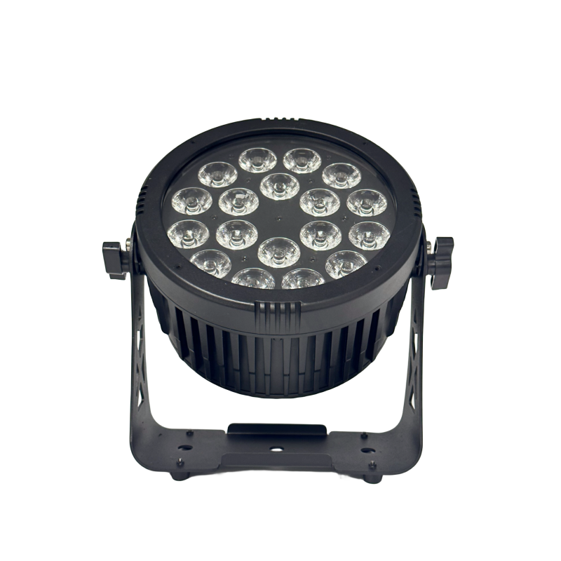 High Bright Waterproof Led Par Light IP65 Led Rgbwauv Hex 18*20w Outdoor Slim Par DMX for Park Scenic Stage Event Show Lighting