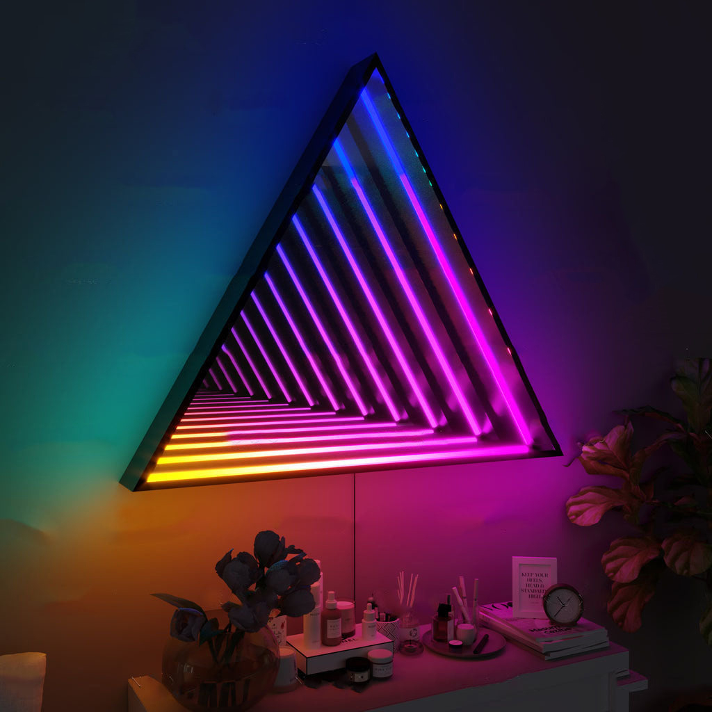 LED Triangle Wall Light
