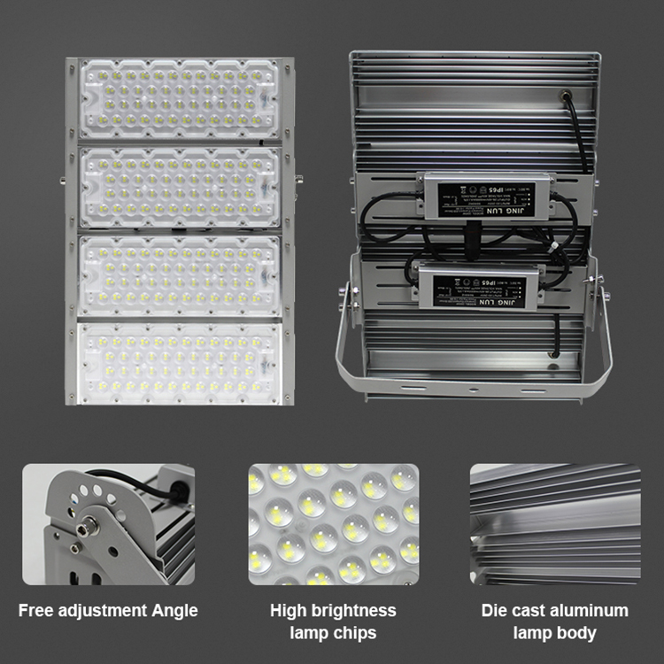 AORUITAI Stadium Lighting 100w 200w 300w 400w 500w 600w Tunnel Led Light High Lumen Modular Design Waterproof Led Tunnel Lights