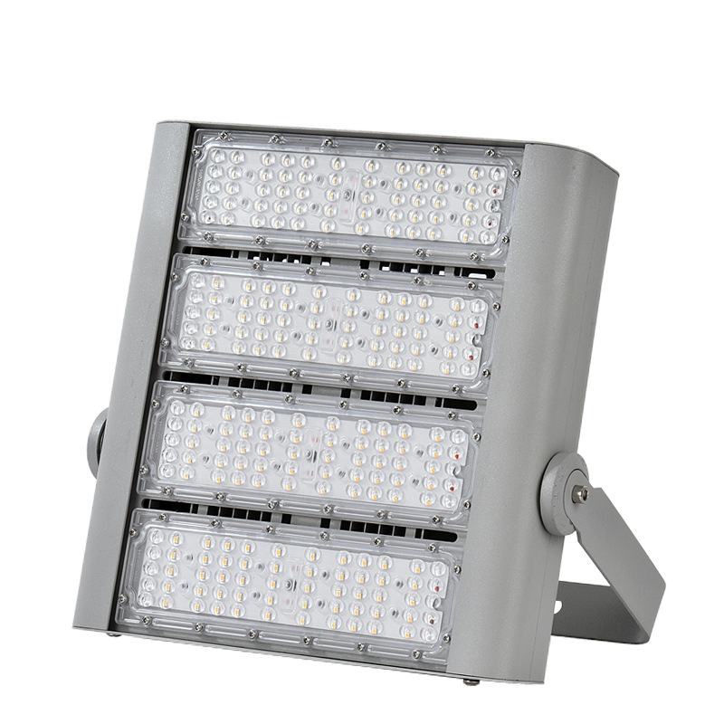High Power LED Modular Floodlight 50W 100W 150W 200W 250W 300W 400W AC110-265V Wide Voltage Outdoor Waterproof Spotlight