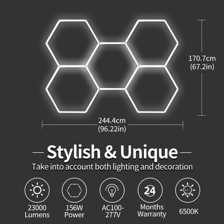 Hexagon Light Grid