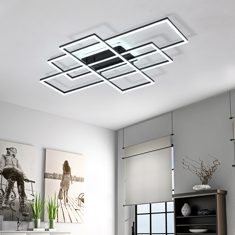 Hot Sale Square/Rectangle Shape Ceiling Lamp Modern Minimalist LED Decorative Ceiling Lighting