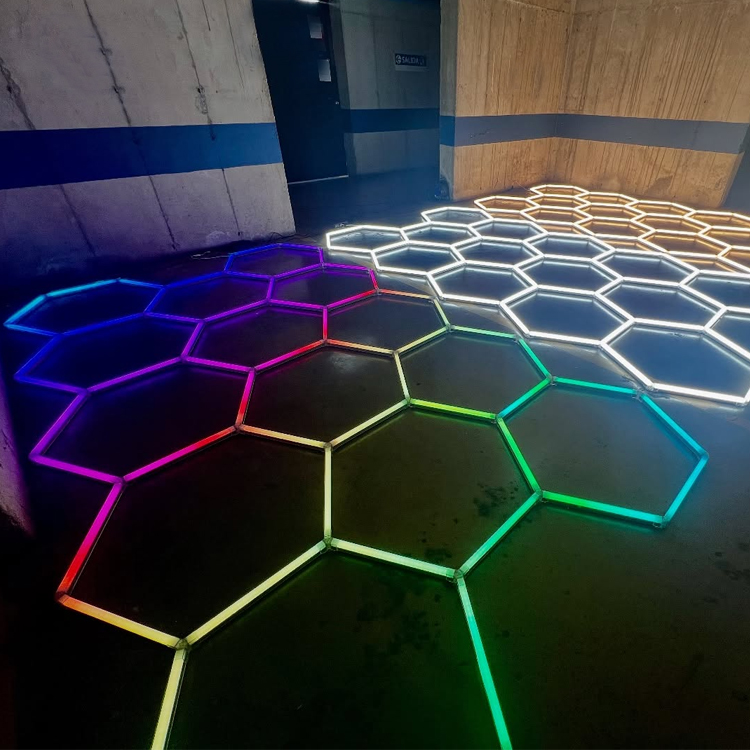 Hight Quality Hex Lights Wholesale Hexagonal Led Hexagon Ceiling Light Rgb Lights For Decoration