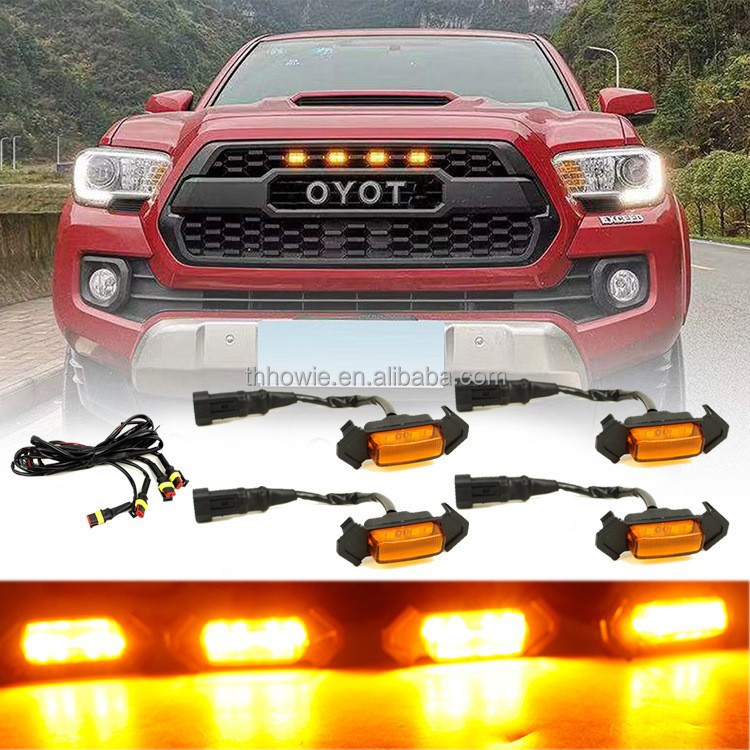 Car Mid-Grid Warning Signal Light