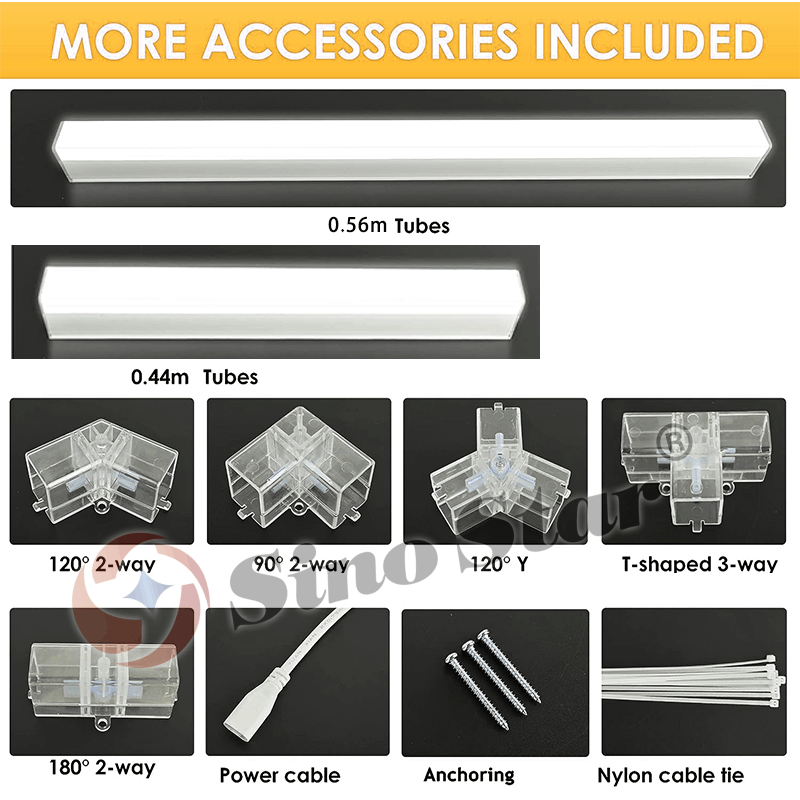 Drop Shipping PT023 3.8M*4.2M (12.46ft *13.77ft) Super Bright Diy Assembled Geometric Shape Luz Hexagonal Garage Led Shop Light