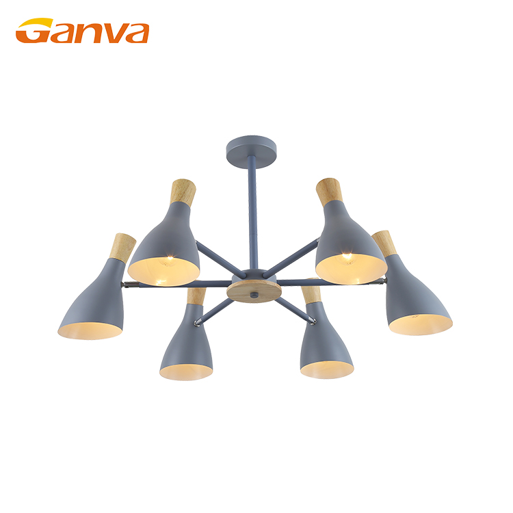 New Geometric Modelling Pendant Light Household Hotel Decoration Branches Chandeliers Ceiling Light