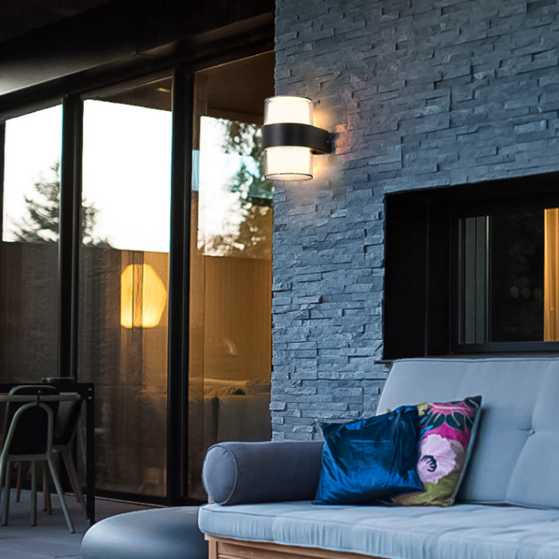 LED Wall Light IP65 Waterproof Mount Wall Outdoor Wall Lamp Garden Light Fixture Aluminum