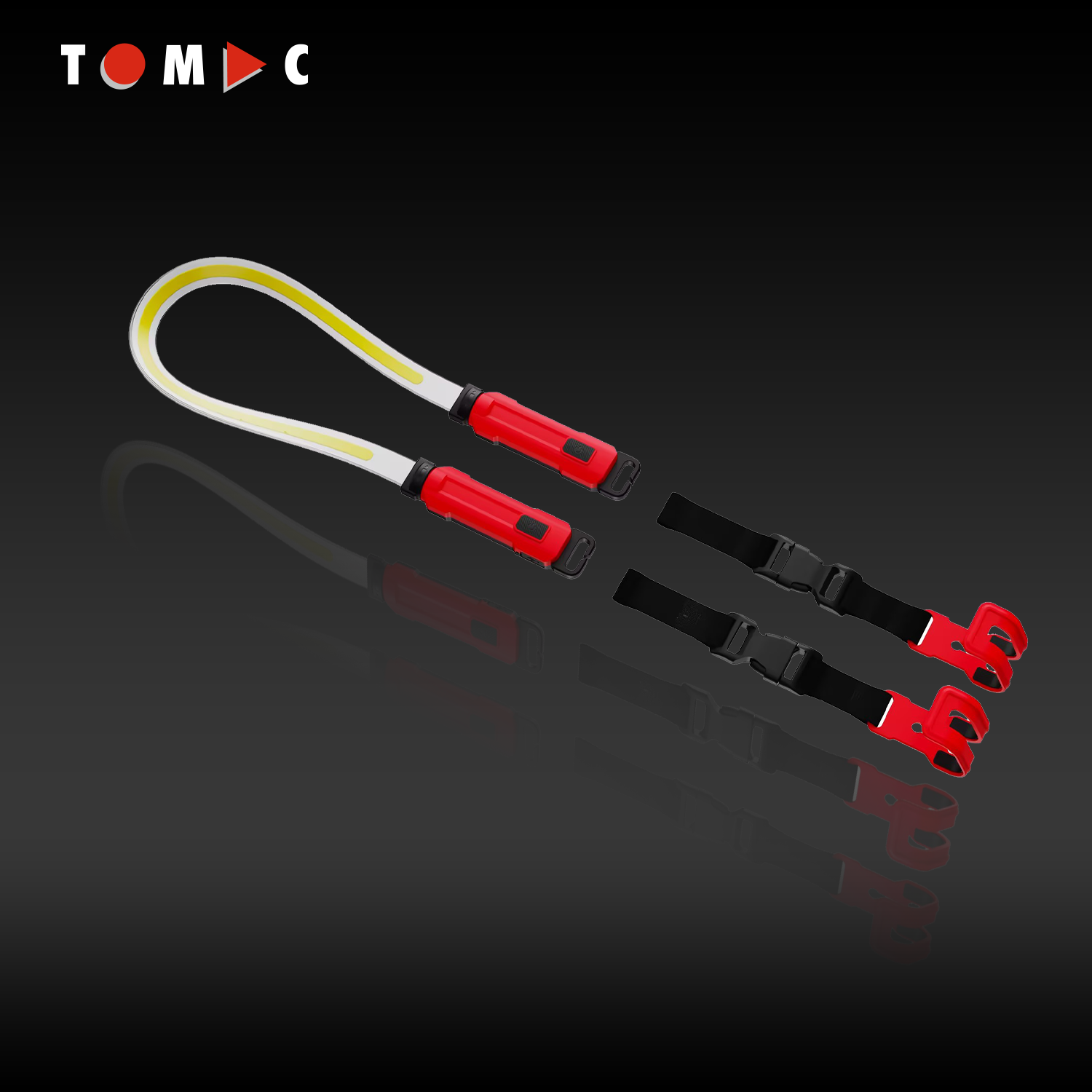 TOMAC Rechargeable Flexible Wearable LED Inspection Light - Magnetic Underhood &amp; Hands-Free Work Light, CE &amp; RoHS Certified