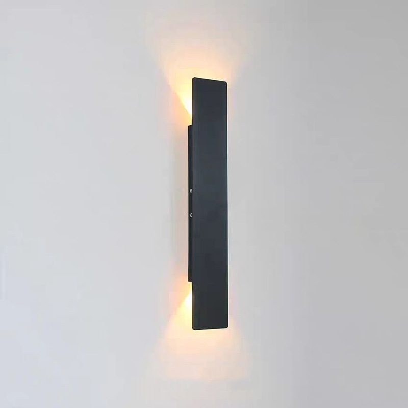 Long Strip Wall Light Simple Corridor Staircase Pillar Light Background Wall Decoration Outdoor Wall Lamp IP65 Water Proof