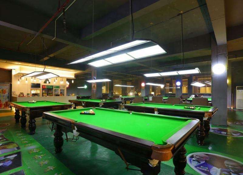 6 Panels Octagonal LED Billiards Pool Table Light High Quality Metal No Shadow Aluminum Alloy Snooker Billiard Table Lighting