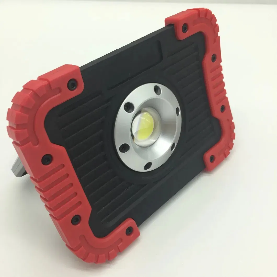 Wholesale Outdoor Car Inspection Spotlight 10W 4400mAh Rechargeable COB Working Lamp Portable LED Work Light for Truck Car Emergency
