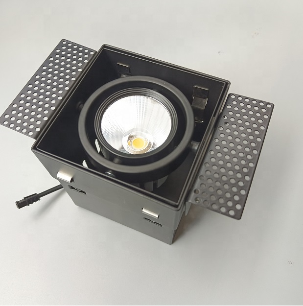 Design Aluminum Grid Lighting 15W Suspended Ceiling Light High CRI90 LED Suspended Ceiling Lights Easy Install LED Grid Lamp