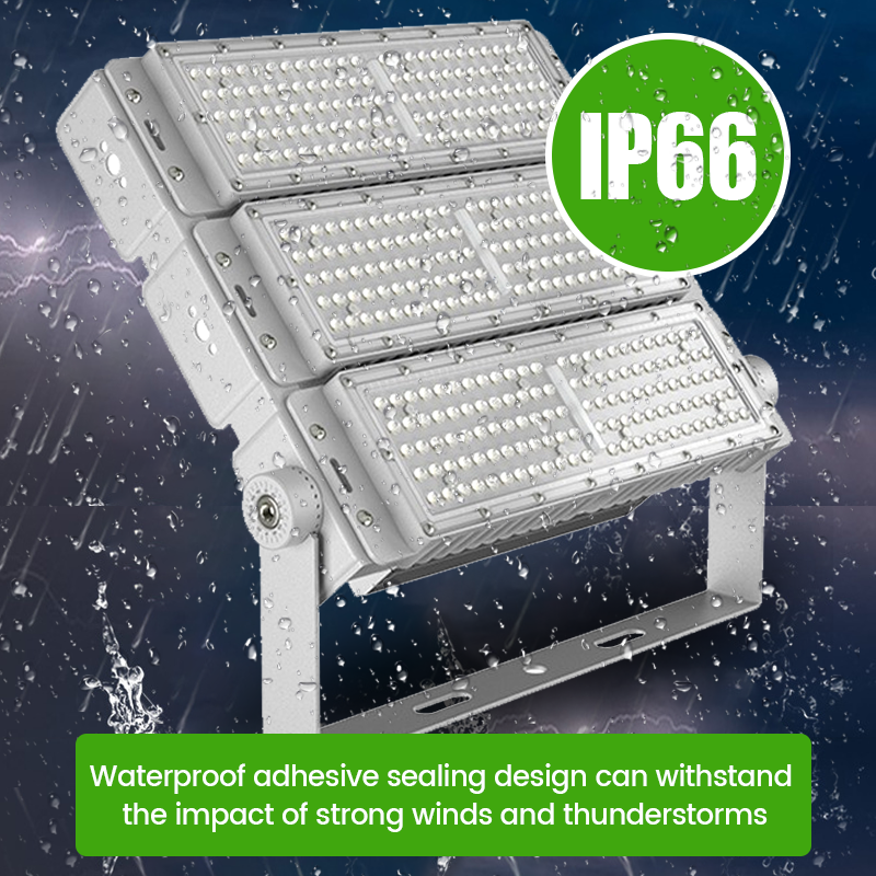 High Brightness SMD Chip LED Stadium Light Outdoor Waterproof IP65 IP66 100W-1000W Range Tunnel Module Flood Lights
