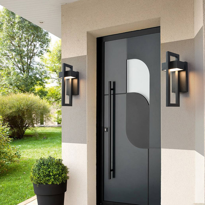 Modern Simple Outdoor LED Waterproof Wall Lamp for Balcony Terrace Gate &amp; Villa Exterior with 3-Year Warranty