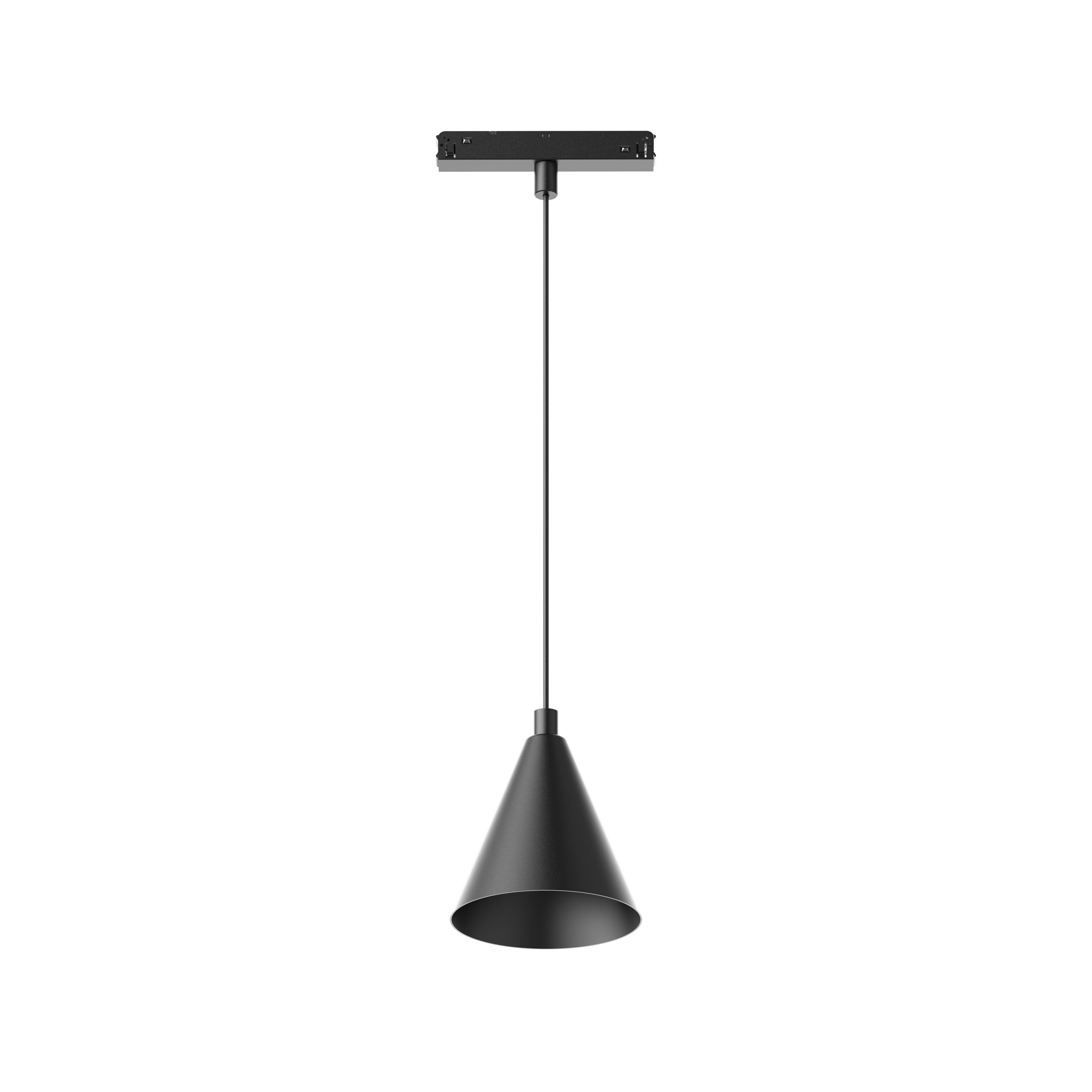 Modern LED Track Light System, 8W 16W Adjustable COB Rail Light for Living Room and Showroom Decor