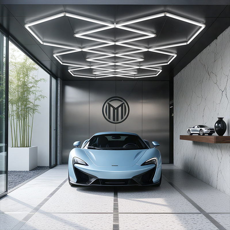 Customized LED Light Working Light High-end Hanging Detailing Led Lamp Modern Ceiling Garage Lights